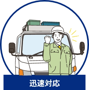 迅速対応