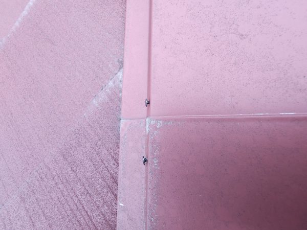 千葉市にて築4年住宅にて貫板露出のため貫板交換工事の施工前写真